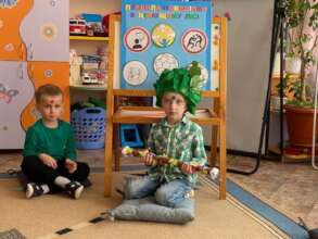Children's session of the "Healing Forest"