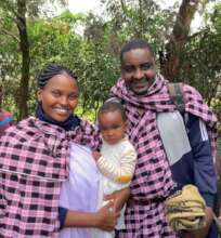 Maria with her husband Kisiaya and child Einoth