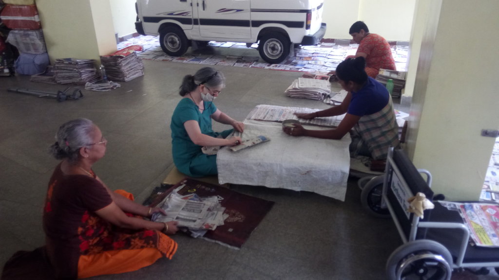 Home for 30 Challenged Girls in Bangalore, India