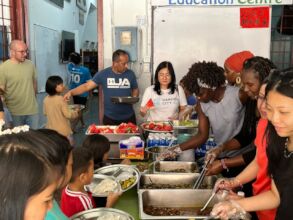 KRC provides lunch during weekend visit