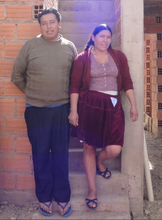 Edgar and Felicia, two of our micro-credit clients