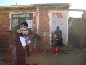 Housing conditions are precarious