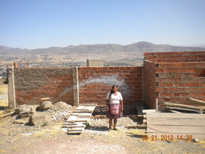 Sara Zurita upgraded her house with a micro-credit