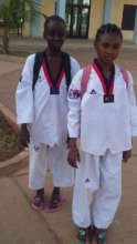Children at Taekwondo