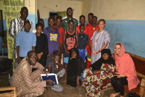 Moussa and Zeiab visit