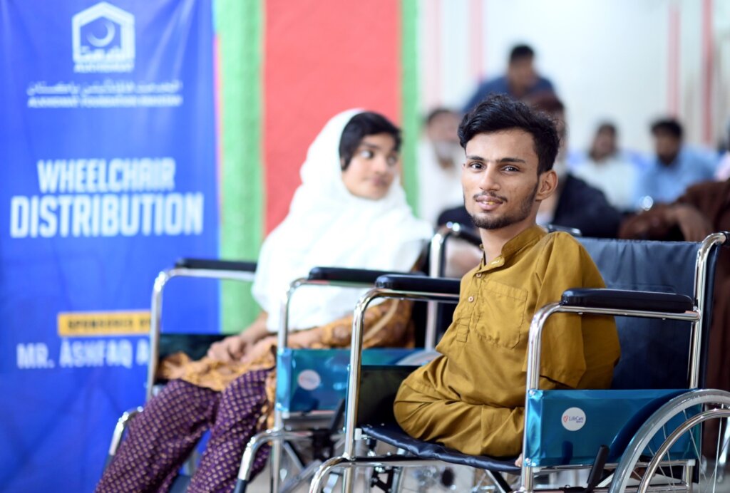 Provide 100 Wheelchairs in Pakistan