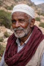 Elder From Ufayn District, Somalia