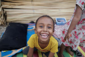 Hassan lives in a displacement camp in South Sudan