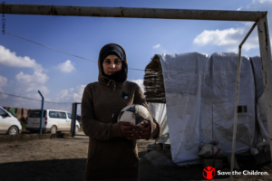 Sara, a 14 year old girl from Syria