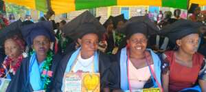 Young women at their graduation ceremony - Jan-26