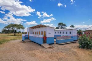 Renovated school toilet facilities at school