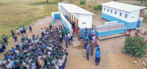 Renovated Toilet handover day with community