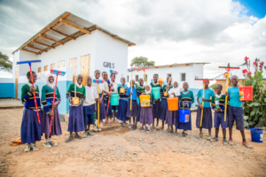Cleaning utilities suplied to pupils