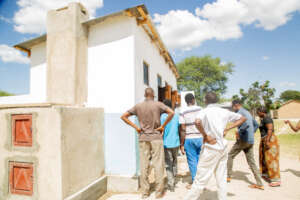 Renovated toilet block by Afyaplus