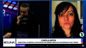 Carola Moya radio interview