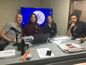 Help us launch our first podcast!