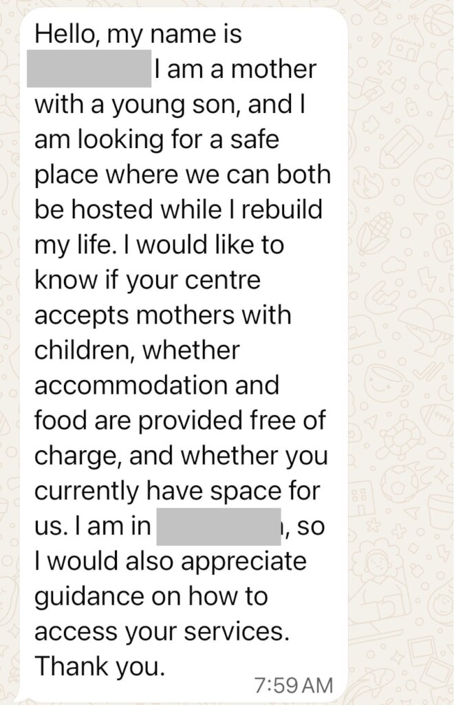 Help street women in Kenya with food and medicine