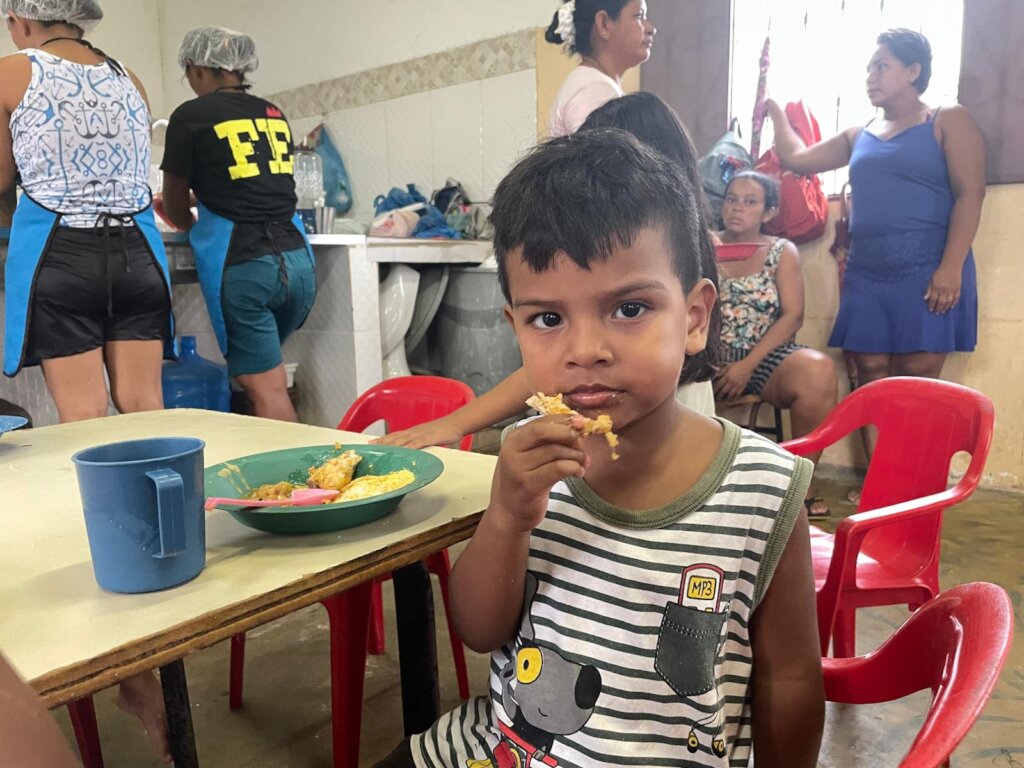 Food security for children in the favelas - Brazil