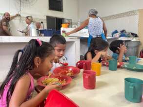 Food security for children in the favelas - Brazil