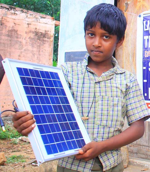50 solar Light for Forest Tribe Children reading