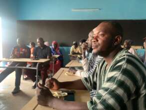 Meeting with children parents in the new school