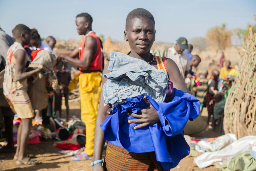 Feed and Clothe Displaced Families for One Day