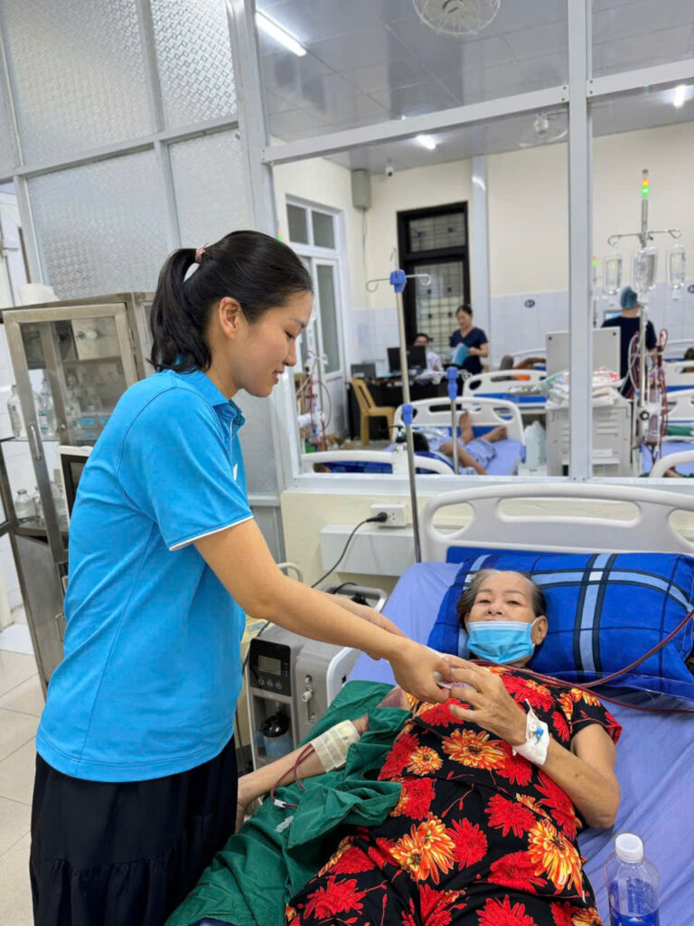Supporting and encouraging kidney patients