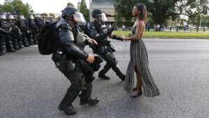 Protest in Baton Rouge, Louisiana