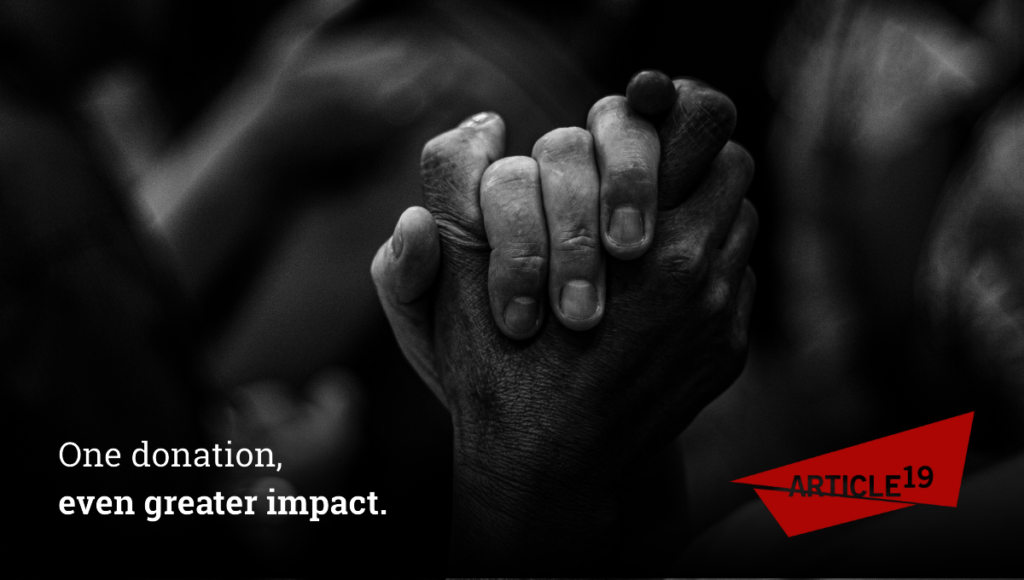 Defend Freedom of Expression for a Fairer Future