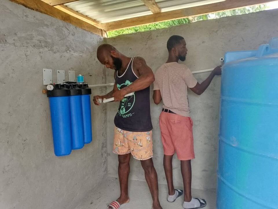 Working on a Water House