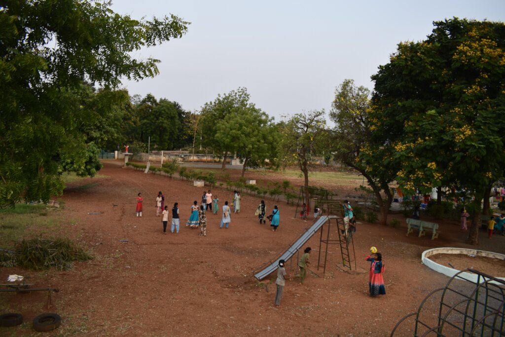 Permanent Protection: A compound Wall for 40 Girls