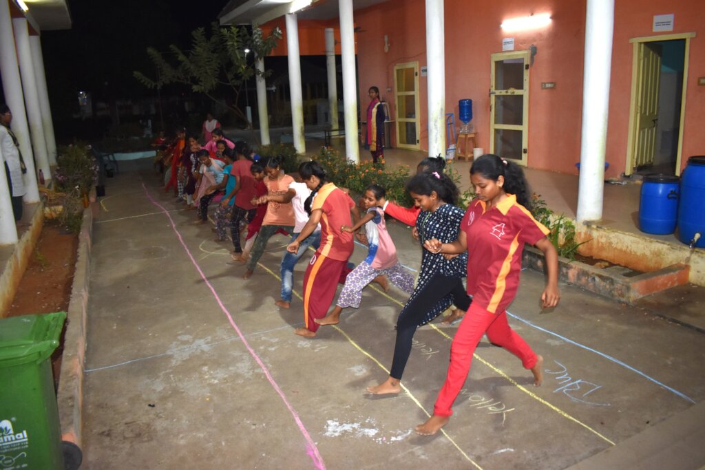 Permanent Protection: A compound Wall for 40 Girls