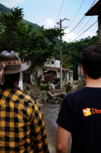 Flood clean-up in Huehuetla, Hidalgo