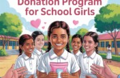 Sanitary Pad Donation Program for School Girls