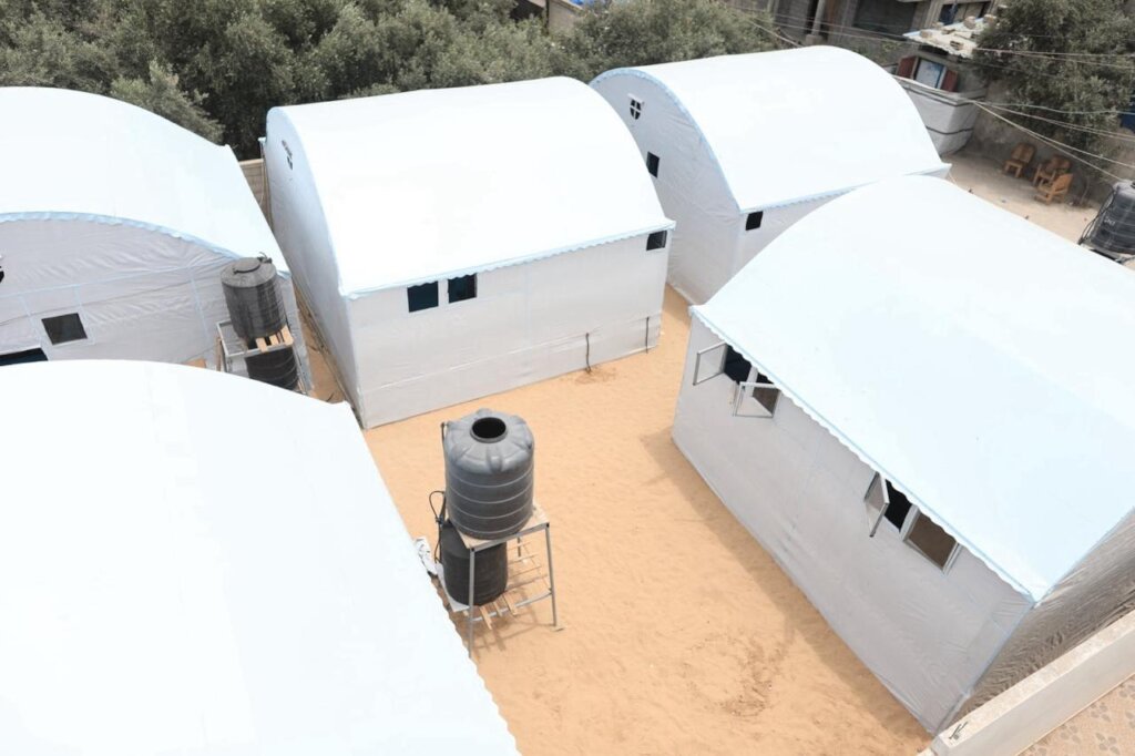 Build First Five Gaza Darna Transitional Shelters