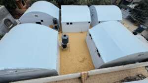 Five families moved-in to five Gaza Darna Shelters