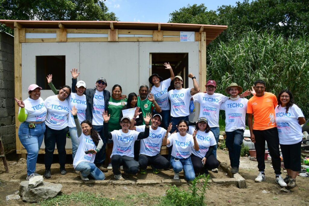 A safe shelter after the storms in Mexico
