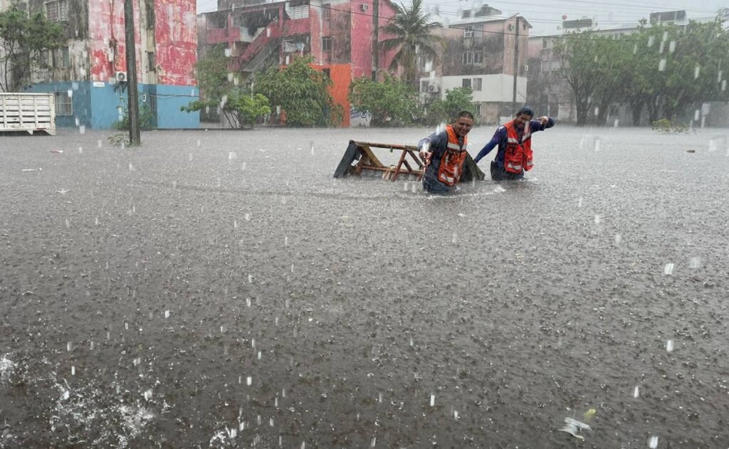 A safe shelter after the storms in Mexico