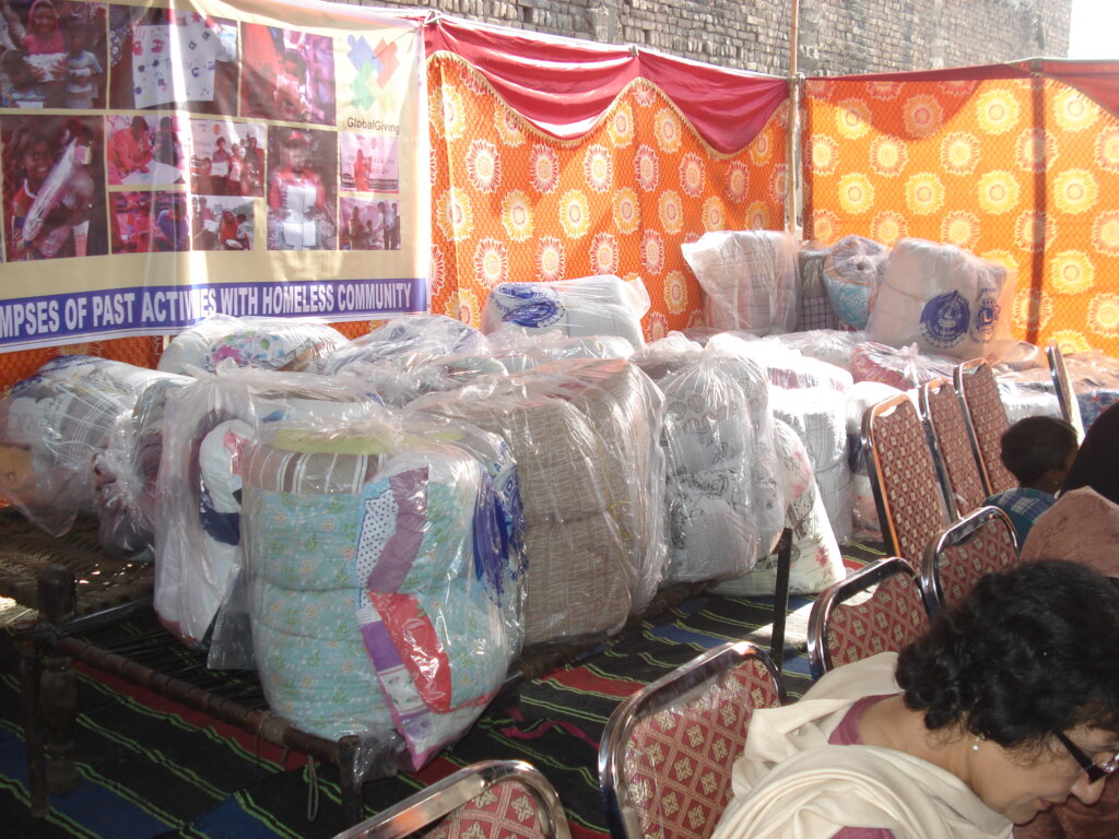 Warm Clothes & Food for 350 Homeless Children