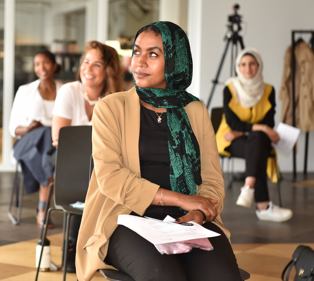 Participant During the Lotus Flower Programme