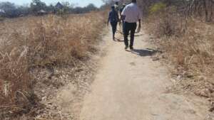 Difficult roads and dry up Liberia