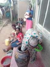 Slum area Liberia