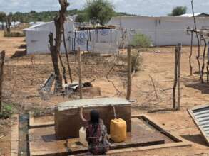 Communal Water Supply at 70care IDP site