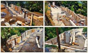 01 before-artsy collage, soon after foundations