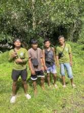 Field team from the main study site