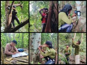 Scientific field work with the communities