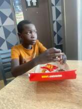 Street kid wants to go to school