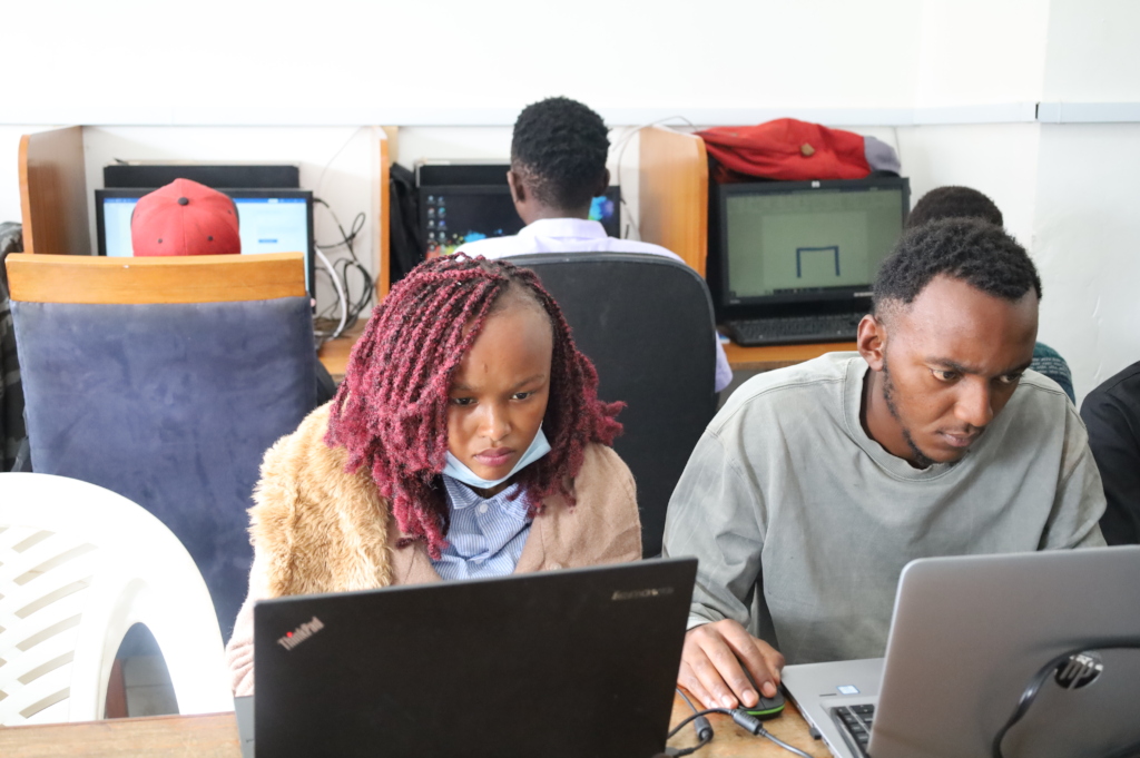Students at our Centre located at Kariobangi