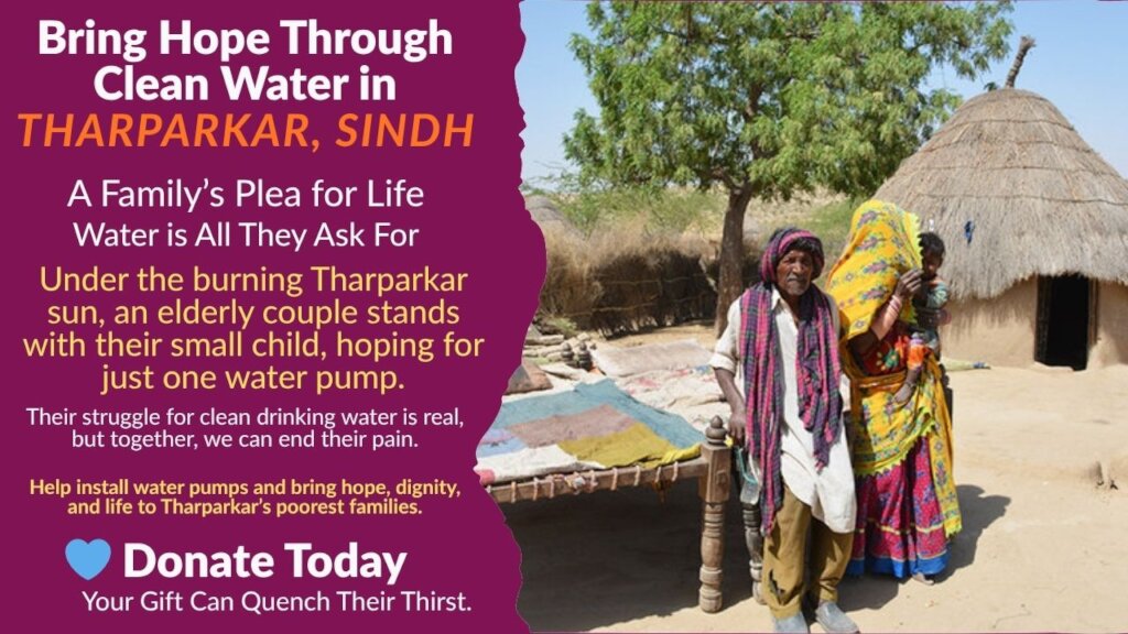 Bring Hope Through Clean Water in Tharparkar Sindh