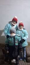 So proud of their new coats!